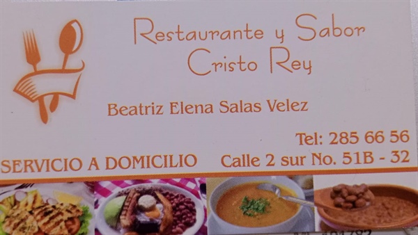 Restaurante y Sabor Cristo Rey 