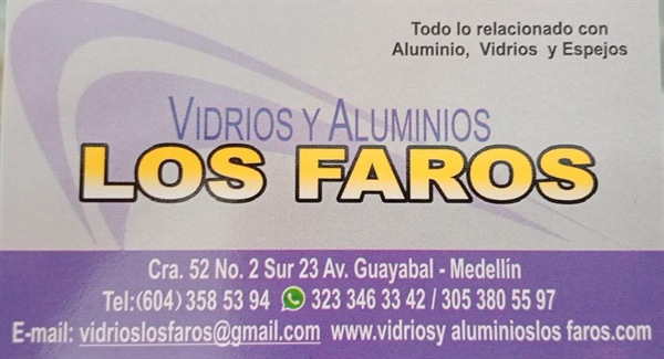 Vidrios y Aluminios Los Faros 