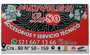 Móviles la 80 je 