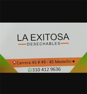 Desechables la Exitosa 